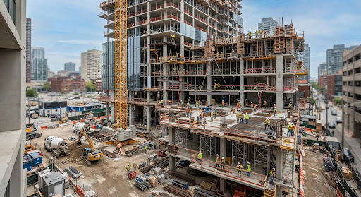 Avance de obra en proyecto de construcción de Tacamin